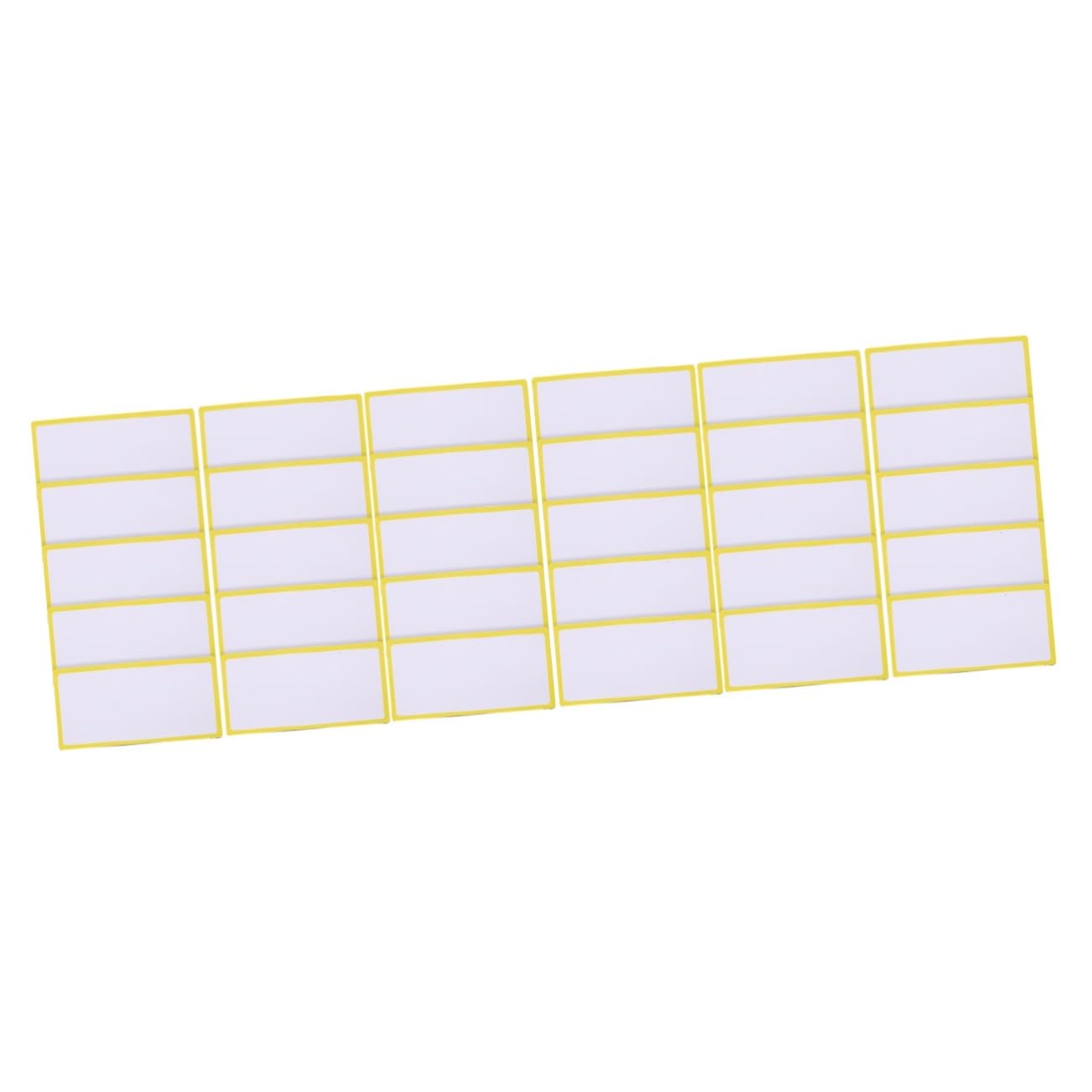 Housoutil 3 Sätze Magnetische Namensschilder Wiederverwendbare Beschriftungs Magnetetiketten Für Whiteboards Und Kühlschränke Abwischbar Vielseitig Einsetzbar 10 Stück * 3