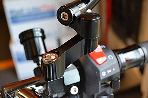 Moto Specchio Estensori 6cm Lungo & 10mm M10 Filo