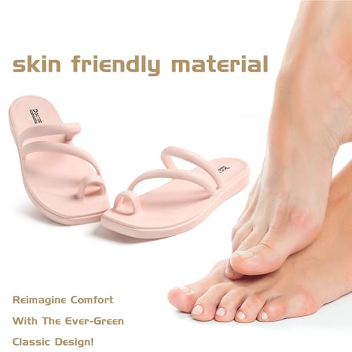 Image of DOCTOR HEALTH SUPER SOFT Premium Women's Trendy Triple Strap EVA Slippers | Soft, Open-Toe, Lightweight Daily Comfort Slides, Open-Toe Slippers for Home & Outdoor
