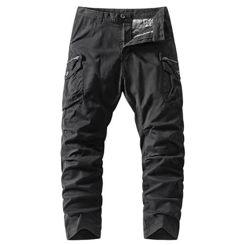 Pantalon cargo pliable pour homme en coton résistant aux déchirures en trekking