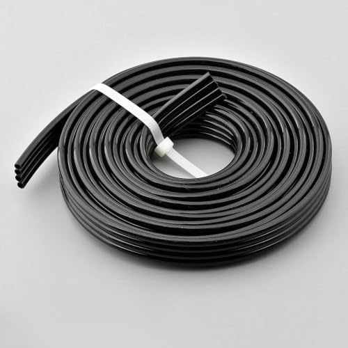 Tubo CISS de 3x2mm con 4 líneas negras opacas anti-UV para kits de inyección DIY