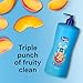 Suave Kids 3-in-1 Tear Free, Body Wash, Shampoo and Conditioners, Dermartologist Tested, Peach Pal, 28 Oz Pack of 4