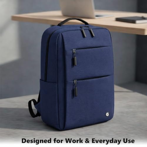 Image of GadgetBite Graphite 20L Laptop Backpack with 15.6 inch Laptop Compartment, USB Charging Port, Organiser Pockets and Bottle Holder. Ideal for Office, College and Travel