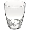 Bormioli rocco luna set of 4 double old fashioned glasses 115 oz clear crystal glassware dishwasher safe made in italy  urban country home decor