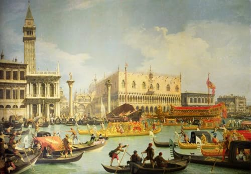 Affiche toile Antonio Canal pour une décoration murale de salon élégante
