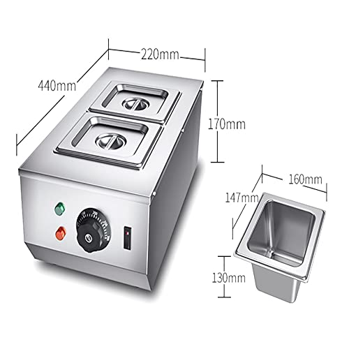Máquina para fundir chocolate con doble olla miniatura 7