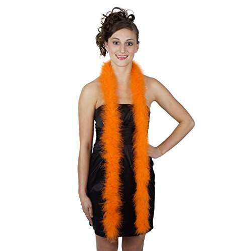 Zucker - 2 Yard Marabou Feather Boa - Solid Colored Costume Boa - Soft Craft Boa - Heavyweight 3” Cosplay Boa - Range #TOP5