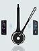 Wireless Headset, YAMAY Bluetooth Headset with Microphone (Noise Cancelling Mic) Charging Base Mute Function,Talk in Clarity Pro for Truck Driver Office Buiseness Home PC iPhone Android Cell Phones