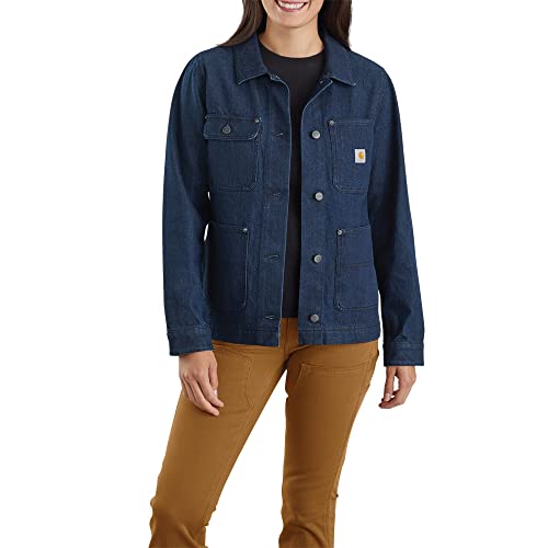 Carhartt Women's 105449 Women's Rugged Flex® Relaxed Fit Denim Jacket