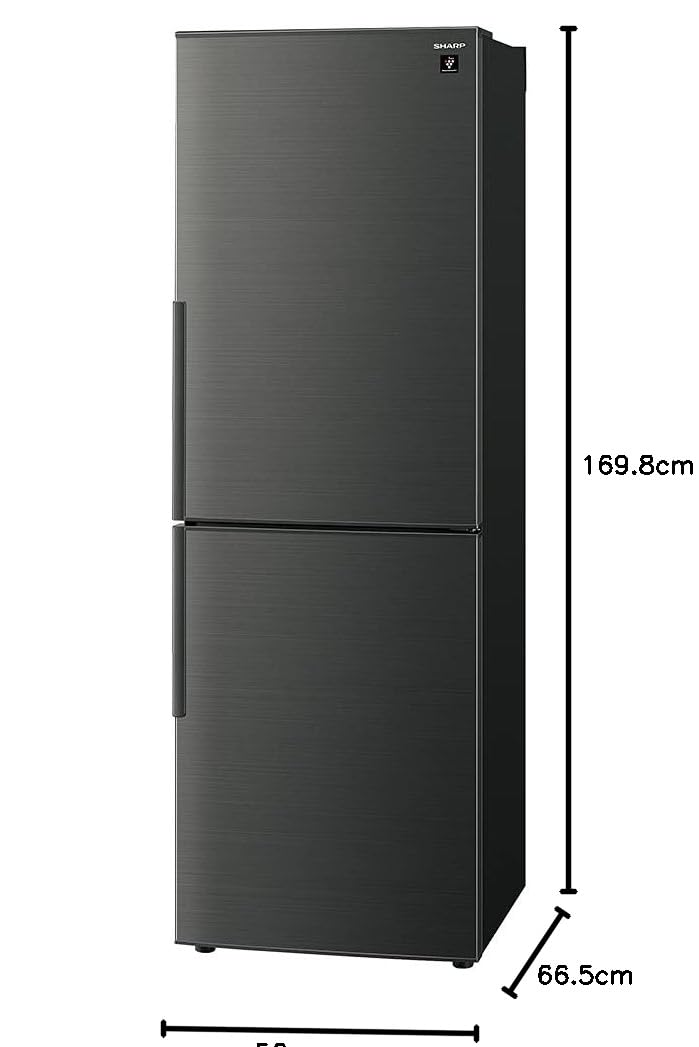SHARP シャープ 2ドア冷蔵冷凍庫 310L 右開き 2023年製 Amazon.co.jp: シャープ 冷蔵庫 310L(幅56cm) プラズマ