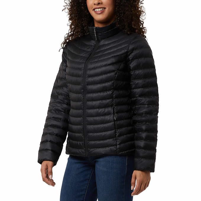 32 Degrees Womens Midweight Down Jacket (Black, M), Medium2