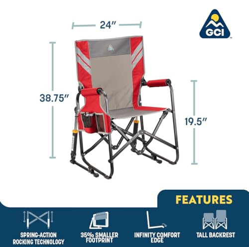 Image of GCI Outdoor Stowaway Rocker - Hunter Topo