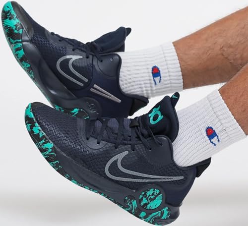 Nike KD Trey 5 IX (CW3400-400)_7 - Obsidian/Cool Grey-Black3