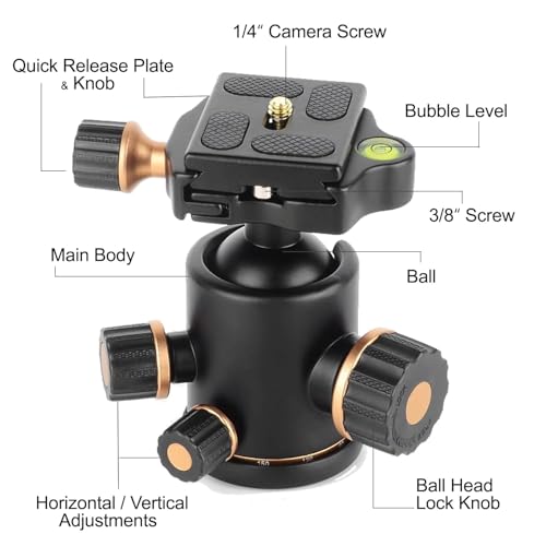 Monopié profesional de 72 pulgadas con doble cabezal opcional para Nikon D90 3