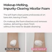 Dr.Melaxin Melting Bubble Foaming Cleanser - Micellar Makeup Remover Face Wash with Calamine and Niacinamide, No Double Cleansing Needed, Gentle Foam Cleanser for Sensitive Skin, K-Beauty — image 5