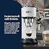 De'Longhi Dedica EC685.W Macchina da Caffè Espresso Manuale e Cappuccino, Caffè in Polvere o in Cialde E.S.E., 1350 W, Bianco