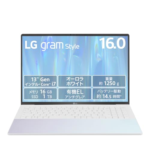 LG　gram　ノートパソコン　16Z95P-KA76J Windows 11 Home/アマゾン限定/16.0インチ(IPS液晶 縦横比16:10