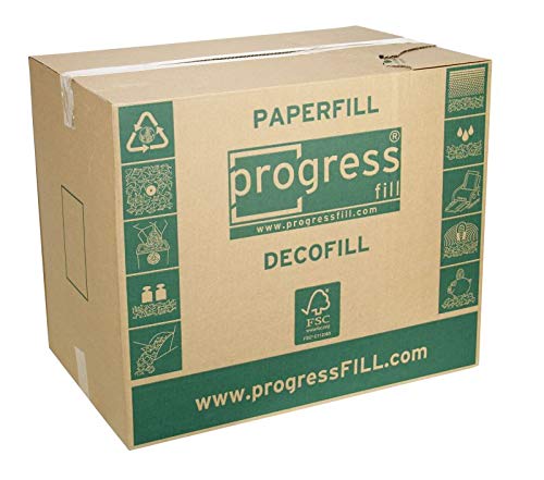 ProgressFILL PL DFL181.120_01-01 DECOFILL PLUS 120 l 180 g/m² Polsterchips weiß/weiß ** Verpackungseinheit: 1 Karton **
