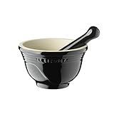 Le Creuset Unisex Mortar and Pestle Set Black