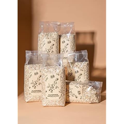 KoRo - Glutenfreie Bio Haferflocken Kleinblatt 6 x 500 g Cover