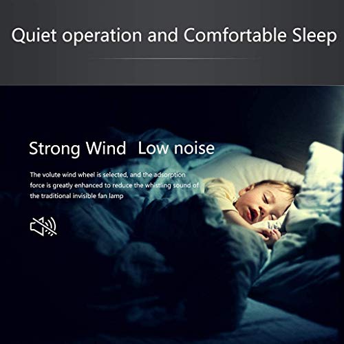 HYKISS LED Fan Plafoniera Moderno Dimmable