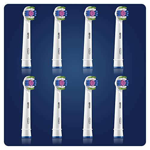 Oral-B 3D White Testine di Ricambio con Tecnologia Cleanmaximiser
