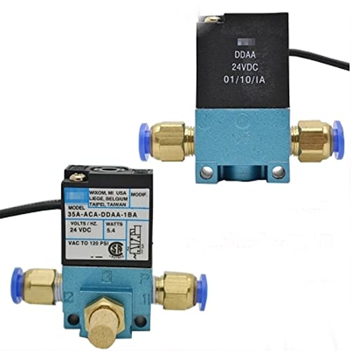 Électrovanne 35A-ACA-DDFA-1BA type Mac 35A DC24V 12.7W pour machine de distribution