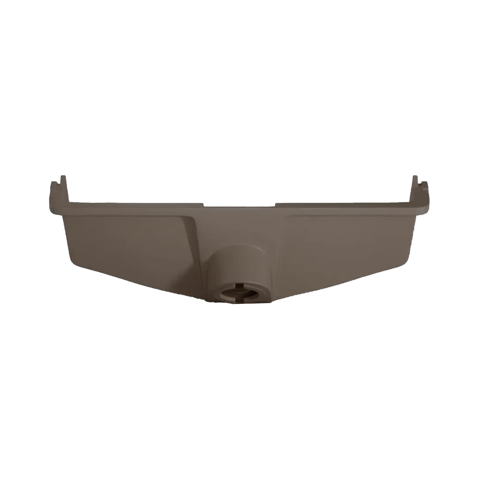 Brixwell Cover for Operator Bronze Finish, Plastic Material, 5-7/32" Length, 1-1/8" Height for Casement and Awning Crank Systems, Fits Crank Cover