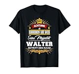 Walter Geschenkidee Vorname Tshirt