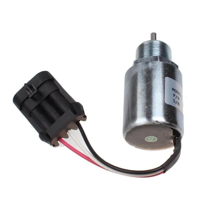 ZACHAGER 1751ES-12B2UC4 MM436629 Fuel Shut Off Solenoid 12V for Toro Tractor 3000D Mitsubishi Engine L3E L3E2 L3A L3C Diesel Engine Stop Down Solenoid Valve Parts