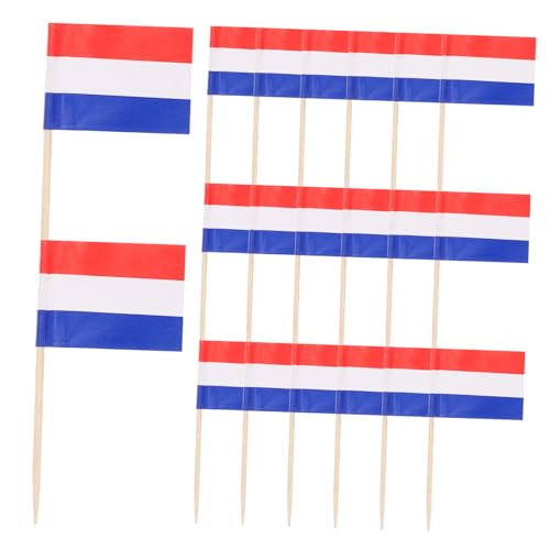 Alipis 100 Piezas Palillo De De Comestible Rojas Selecciones De La Selecciones De Frutas De La Nacional Nivelador De Pasteles Euro Tela