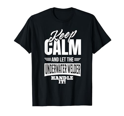 Soldador submarino de la construcción de la soldadura submarina Soldador subacuático Camiseta