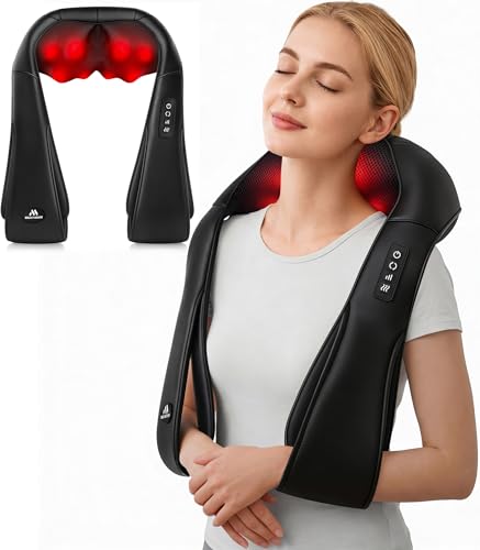Christmas Neck Massager with Heat and Deep Tissue