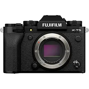 Fujifilm X-T5 40MP APS-C X-trans sensor|Pixel Shift|IBIS System|Ultra high resolution mirrorless camera|6.2k 30p|Subject tracking|1/180000 shutter speed|Touchtracking|quick lever for photo/video-Black