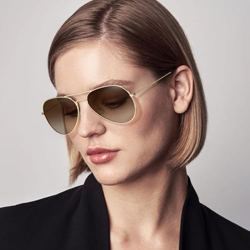 STGATN 2 Packs Round & Aviator Polarized Sunglasses for Women Men UV400 Protection2