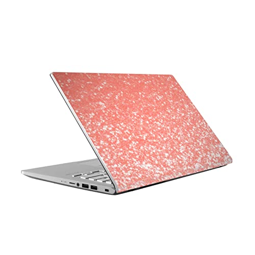 Skin vinyle autocollant corail orange clair PLdesign pour ASUS Vivobook 14 X409FA