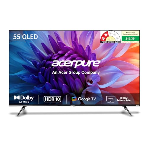 Image of Acerpure 139 cm (55 inch) Elevate Series Ultra HD 4K QLED Smart Google TV AP55UG51QEVTD