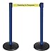 QueueWay PLUS - QPLUS-23-YC - blue post, 2" wide, 10