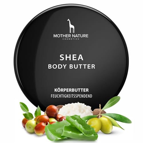 Crema corporal - Manteca de karité orgánica Superfood Body Mantequilla para piel seca - Cuidado profundo, hidratante y revitalizante, fórmula anhidra, vegana, se derrite al aplicar - 200 ml