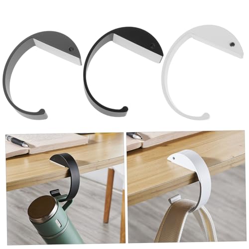 Cintre de bureau mobile PRETYZOOM : lot de 9 crochets compacts