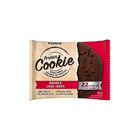 Weider Protein Cookie, Double Choc Chips, 12 x 90 g Cover