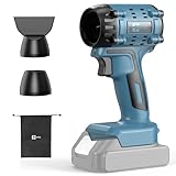 Gebläse Kompatibel mit Makita 18V Akku Bürstenloser Hochgeschwindigkeitsmotor Luftdüster Laubbläser für Camping, Reinigung & Werkstatt(Ohne Akku)