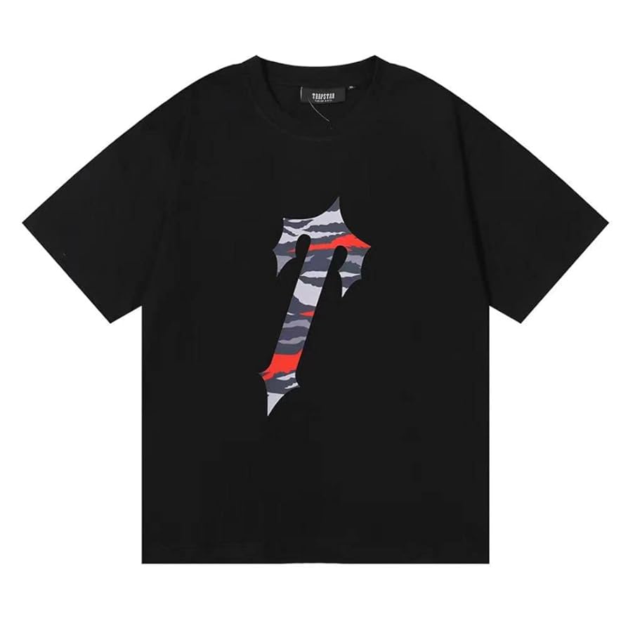 ◆Trapstar London◆ Tee Trapstar London T-shirt unisex czarny podmorski niebieski