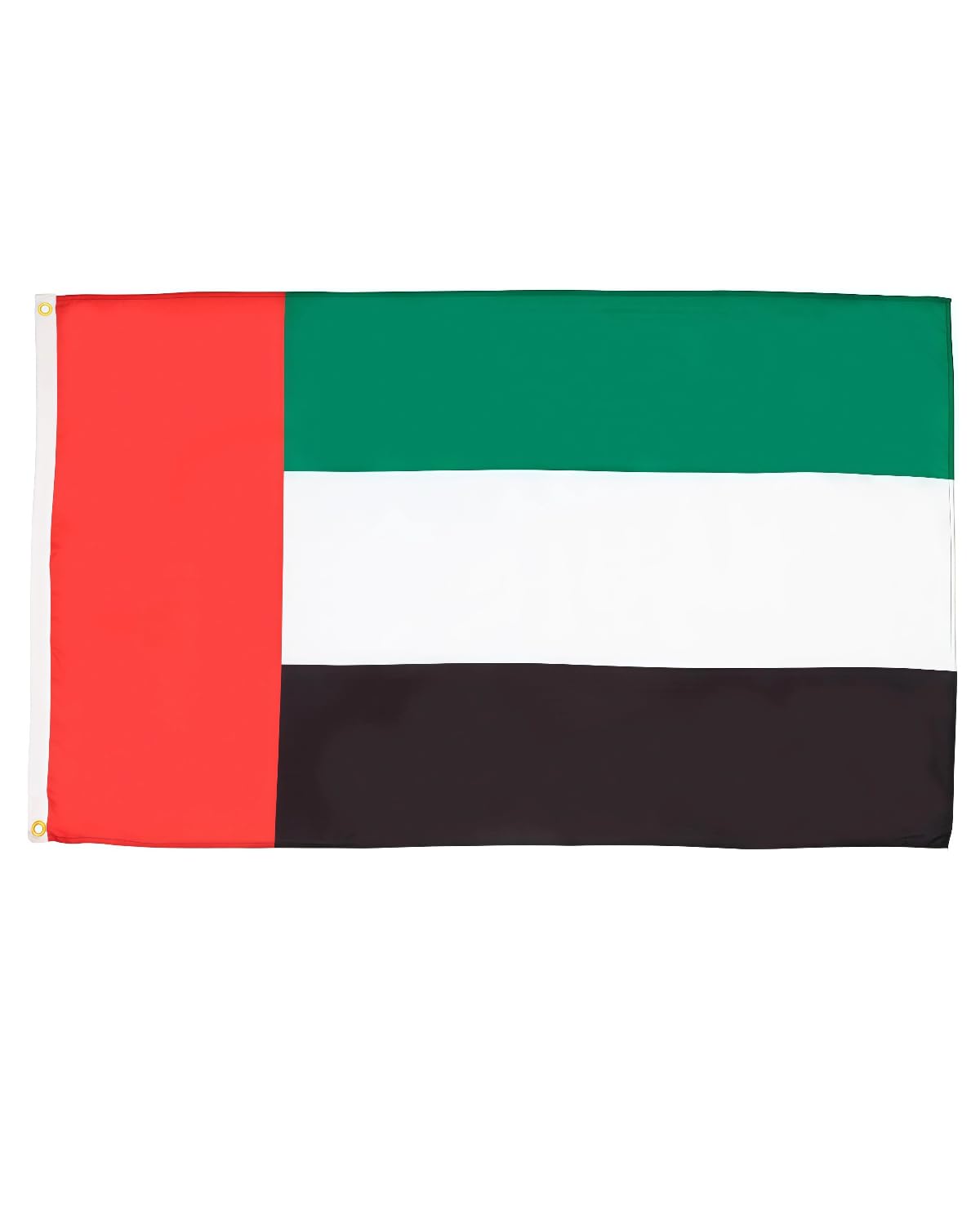 3x5 Ft الإمارات UAE Flag Heavy Duty - Fade Proof, Double Stitched Polyester with Brass Grommets for National Day, Outdoor Display