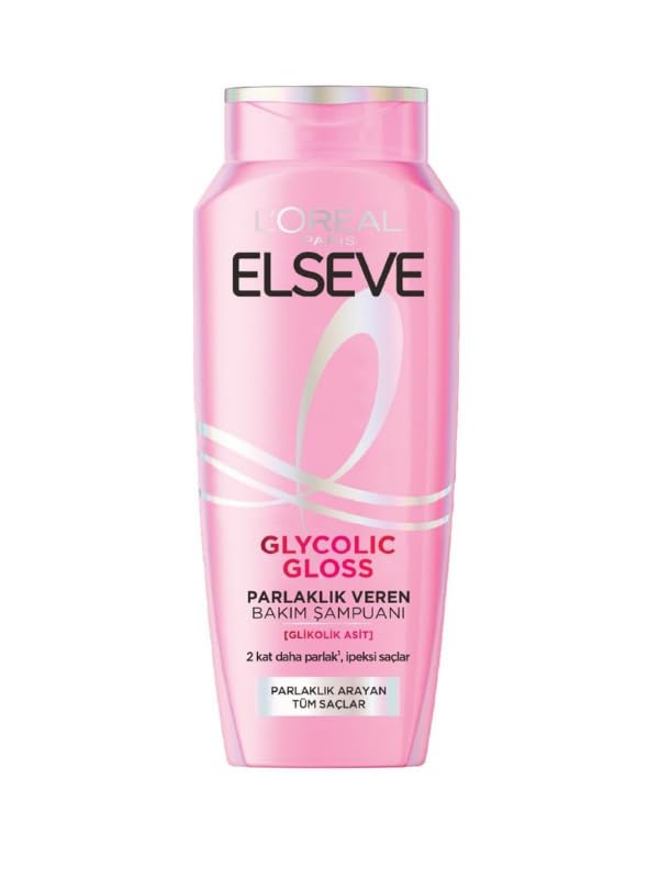 ELSEVE Glycolic Gloss Parlaklık Veren Bakım Şampuanı 300ml