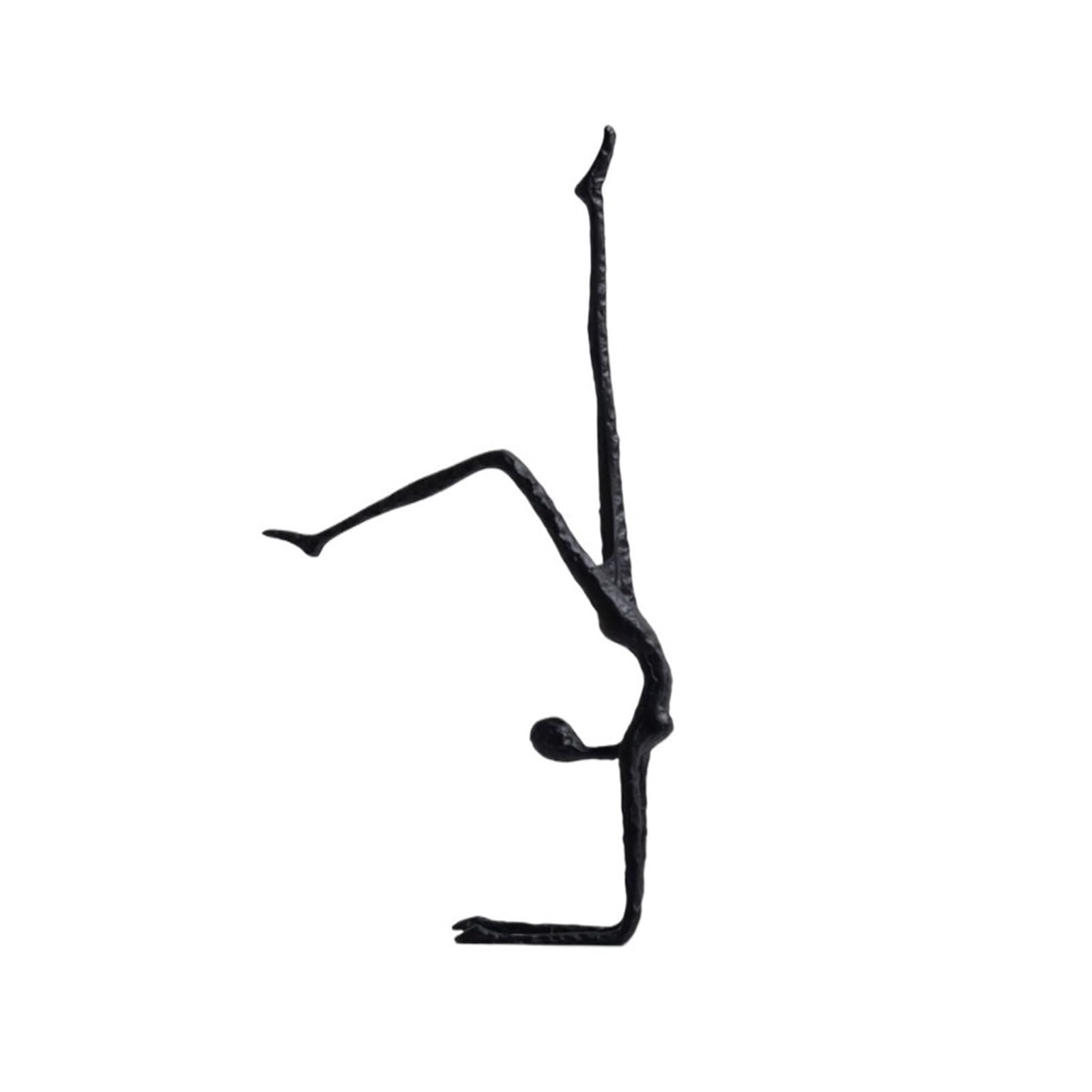 Zhaoj24-05 Art Sculptures Creative Upside-down Dancer Metal Figurine Modern Minimalist Living Room Decoration