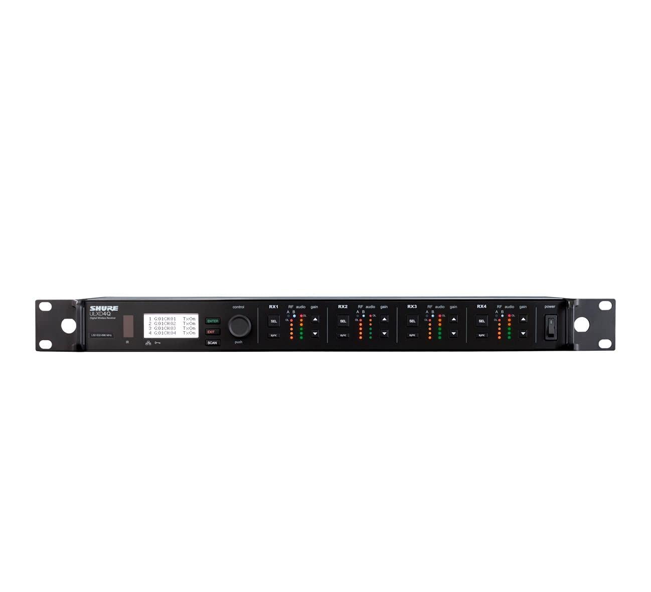 Amazon.com: Shure ULXD4D Quad Channel Receiver - for use with ULX
