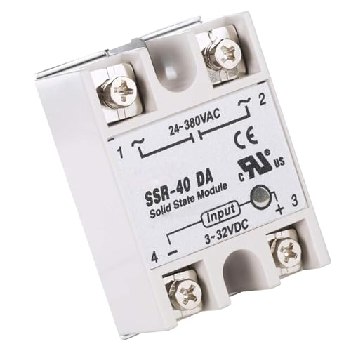 Rele Relay Estado Solido Ssr 40 Da Dc3-32v Ac24-380v - Foto 6