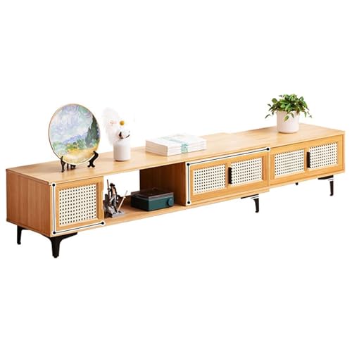 Meuble TV avec casiers extensible pour optimiser le rangement