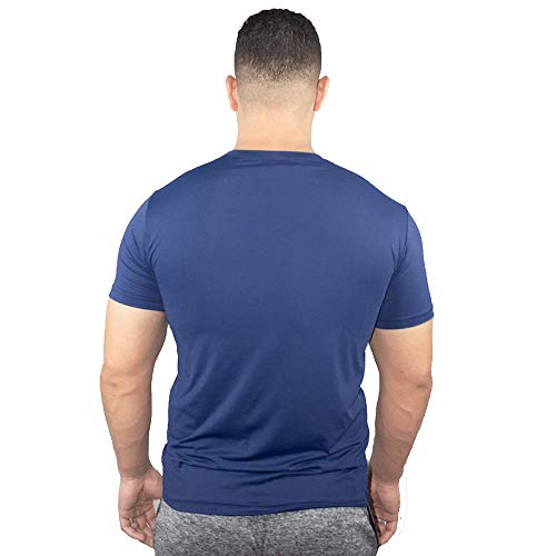 Camiseta Masculina Solis Tech Esporte Azul Marinho Tamanho:GG